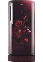 LG 204 L 5 Star Direct Cool Single Door Refrigerator Scarlet Euphoria (GL-D211HSEZ)