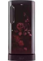 LG 205 L Direct Cool Single Door 4 Star Refrigerator Scarlet Euphoria (GL-D221ASEY)