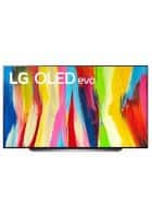 LG 210 cm 83 Inch (4K) Ultra HD Smart LED TV Black (OLED83C2PSA)