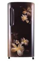 LG 215 L 4 Star Direct Cool Single Door Refrigerator Hazel Plumeria (GL-B221AHPY)