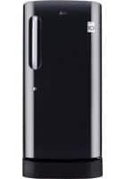 LG 215 L 5 Star Direct Cool Single Door Refrigerator Ebony Sheen (GL-D221AESZ)