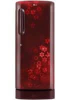 LG 235 L 3 Star Direct Cool Single Door Refrigerator Scarlet Quartz (GL-D241ASQD)