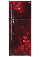 LG 260 L 2 Star Frost Free Double Door Refrigerator Scarlet Quartz (GL-S292RSQY)