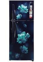 LG 260 L 2 Star Frost Free Double Door Refrigerator Blue Charm (GL-S292RBCY)