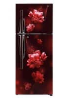 LG 260 L 2 Star Frost Free Double Door Refrigerator Scarlet Charm (GL-T292RSCY)