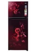 LG 260 L 3 Star Frost Free Double Door Refrigerator Scarlet Euphoria (GL-S292SSEX)