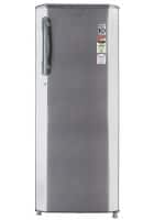 LG 270 L 4 Star Direct Cool Single Door Refrigerator Shiny Steel (GL-B281BPZY)