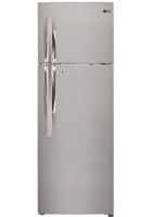 LG 310 L 3 Star Frost Free Double Door Refrigerator Shiny Steel (GL-S322RPZX)