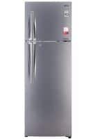 LG 335 L 2 Star Frost Free Double Door Refrigerator Dazzle Steel (GL-T372JDSY)