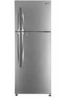 LG 335 L 2 Star Frost Free Double Door Refrigerator (GL-I372RPZY, Shiny Steel)