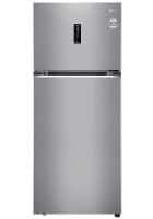 LG 423 L 2 Star Frost Free Double Door Refrigerator Silver (GL-N422SDSY)