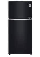 LG 547 L 3 Star Frost Free Double Door Refrigerator Black Glass (GN-C702SGGU)