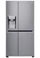LG 668 L Frost Free Side by Side Refrigerator Shiny Steel (GC-L247CLAV)