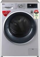 LG 8 kg Fully Automatic Front Load Washing Machine Platinum Silver (FHV1408ZFP)