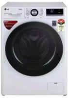 LG 8 kg Fully Automatic Front Load Washing Machine White (FHV1408ZWW)