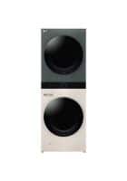 LG WashTower 13 kg/10 kg Fully Automatic Front Load Washer Dryer Combo Green and Beige (FWT1310BG)