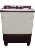 Lloyd 8 kg Semi Automatic Top Load Washing Machine Maroon White (GLWMS80IDMDE)