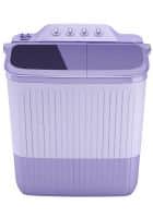 Lloyd 8 kg Semi Automatic Top Load Washing Machine Purple (GLWMS80APLEL)