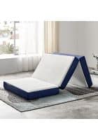 Loom & Needles Tri-fold Memory Foam Mattress 6 inch Double High Resilience (HR) Foam Mattress 72x48 inch