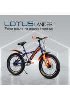 Lotus Lander Orange and Blue Kids Cycle 20 T with Dual Disc Brake