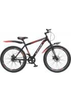 Lotus Savager 26 inch Dual Disc Brake (12+ Years) I Frame Size 18 inch (Black-Red)