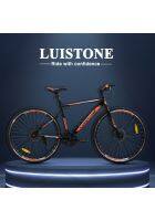 Luistone Hybrid Orange Cycle 700C with Dual Disc Brake and Rigid Suspension