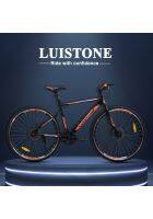 Luistone Hybrid Orange Cycle 700C with Dual Disc Brake and Rigid Suspension