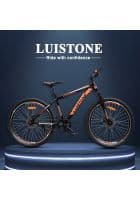 Luistone Orange Cycle with 26 Inches Dual Disc Brake