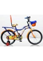 Leader Buddy 20T Kids Cycle For 5 - 9 Years (Dark Blue Orange)