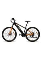 Toutche HEILEO M100 Mountain Electric Bicycle 7-Speed Shimano Gears with Dual Disc brakes M10012816275PO (Orange)