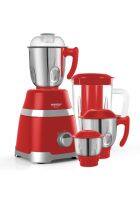 Maharaja Whiteline MX-211 Ultramax Elite 750 W Juicer Mixer Grinder with 4 Jars (Red)