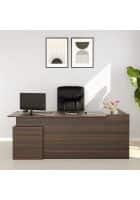 Nilkamal Elegant Executive Office Table (Walnut)