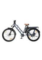 Motovolt HUM (Long-Range) Standard 65 Km Without GPS Electric Bicycle (Blue)