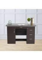 Nilkamal Recardo Office Table (New Wenge)