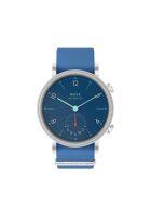 Muse Modernist Hybrid Smart Watch 36 mm (Shiny Silver Blue)