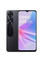 OPPO A78 5G 128 GB Storage Glowing Black (8 GB RAM)