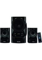 Philips 2.1 Channel 60 W Portable Bluetooth Speaker (MMS6080B/94, Black)