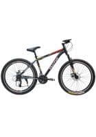Plutus Fire Mountain Bike Wheel Size 29T Frame Size 29 Inch Dual Disc Brake Single Speed (Grey-Red)