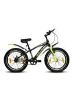 Plutus Pulsar Kids Bike Wheel Size 20T Frame Size 16 Inch Power Brake With Single Speed (Green)