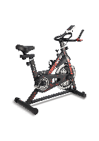 PowerMax Fitness Marvel MT-1M Iron Man Edition 4HP Peak Smart Folding Electric Treadmill with Manual Incline, MP3, Speaker, Exercise Machine - Red