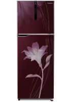 Panasonic 268 L 2 Star Direct Cool Double Door Refrigerator Lily Floral Wine (NR-FBG27PLW3)