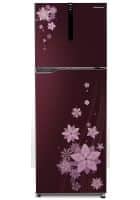 Panasonic 268 L 2 Star Frost Free Double Door Refrigerator Pointed Floral Wine (NR-FBG27VPW3)