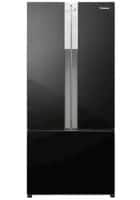 Panasonic 551 L Frost Free Side-by-Side Refrigerator Black (NR-CY550QKXZ)