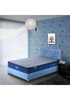 Peps 8 inch Zenimo Double Size Pillow Top Spring Mattress PEPSZENPKPTDB (Blue, 75 x 48 inch)