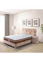 Peps 8 inch GrAnd Palais Double Size Euro Top Spring Mattress RTUPGPBW (Brown, 72 x 48 inch)