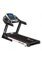 PowerMax Fitness TDA-125 SERIES (4.0HP Peak) Motorized Foldable, Electric Treadmill LCD Display | BMI | Spring Resistance Running Machine For Max Pro-Workout By Walk, Run & Jog At Home