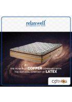 Relaxwell Cosmos 10 inch Soft Firm Single Size Spring Mattress (75 x 36 inch)