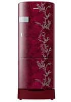 Samsung 183 L 2 Star Direct Cool Single Door Refrigerator Mystic Overlay Red (RR20C2Z226R/NL)