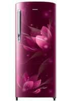 Samsung 183 L 2 Star Direct Cool Single Door Refrigerator Saffron Red (RR20C271ZR8/NL)