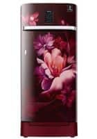 Samsung 183 L 3 Star Direct Cool Single Door Refrigerator Midnight Blossom Red (RR21C2K23RZ/HL)